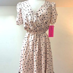 Betsey Johnson Polka Dot Mini Dress